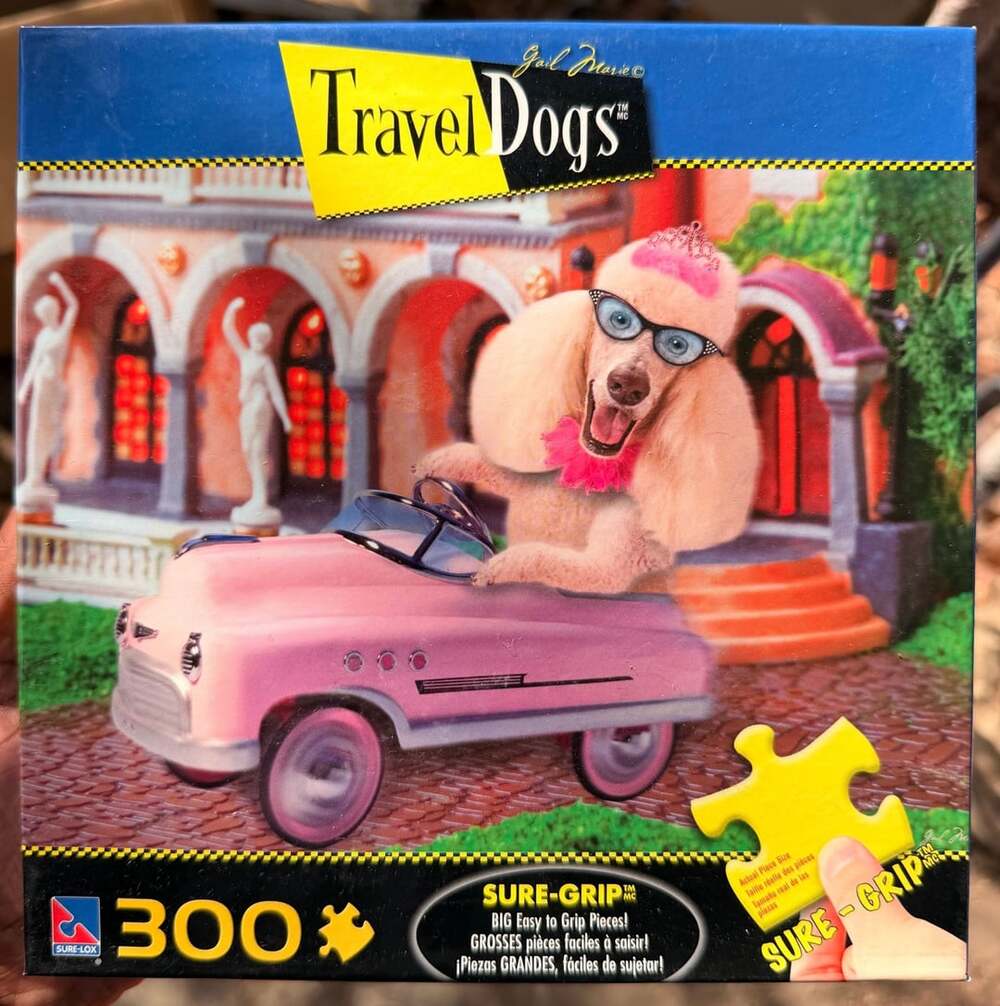 Sure-Lox Travel Dogs Jigsaw Puzzle 300 Pieces